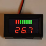 DC 12V-60V Lead-acid Li-ion Digital Battery Capacity Indicator Charge Tester Voltmeter