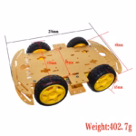 4WD Smart Robot Car Chasis Kits with Speed