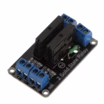 2 Low Current Dc Control Ac Solid State Relay Module Low Level Trigger 5V