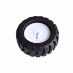 43*19*3mm D-hole Rubber Wheel Suitable for N20 Motor D Shaft Tire Car Robot DIY Toys Parts
