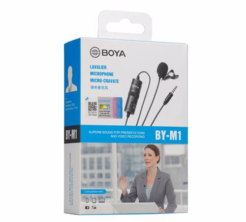 1741239727_BOYA20ll20BY-M120Microphone-23.jpg BOYA ll BY-M1 Microphone - Image 1