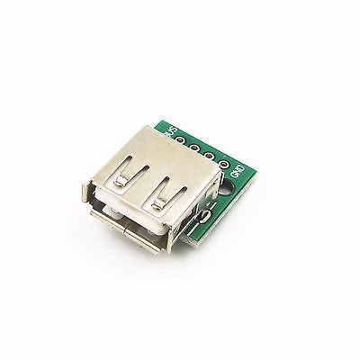 1767707419_1621262720-type-a-female-usb-to-dip-254mm-pcb-1-18.jpg Type A Female USB To DIP 2.54MM PCB Board Adapter Converter Module - Image 1