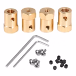 5mm to 12mm Brass Combiner Wheel Hub Hex Adapter RC Car
