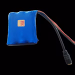 12V 1800mAh 55x65x18mm Lithium ion Li-ion 3.7V x 3 Cell Rechargeable battery Pack For DIY