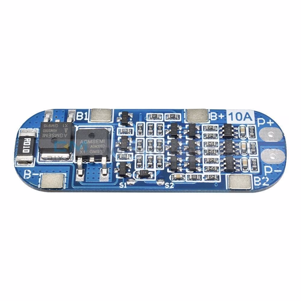 1749012856_3S2010A-27.jpg 3S 11.1V 10A 18650 Lithium Battery Overcharge And Over-current Protection board-Good Quality - Image 1