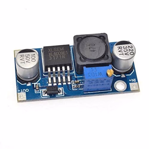 1741585207_XL6009204A20Boost20Converter20Step20Up20Adjustable2015W205-32V20to205-50V20DC-DC20Power20Supply20Module20High20Performance20Low20Ripple-1.jpg XL6009 4A Boost Converter Step Up Adjustable 15W 5-32V to 5-50V DC-DC Power Supply Module High Performance Low Ripple - Image 1