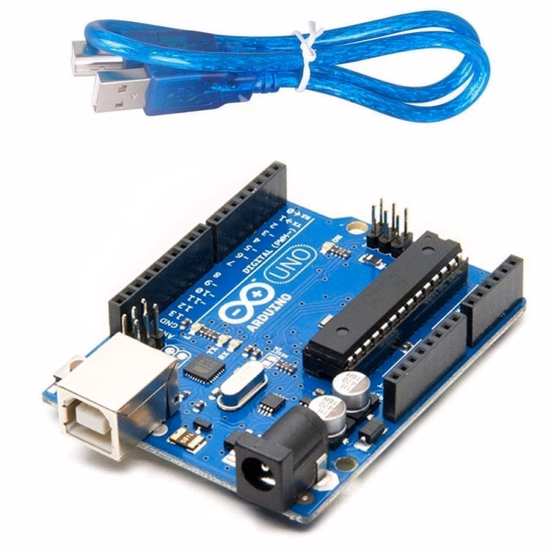1742133993_1621243313_Arduino-UNO-R3-22.jpg UNO R3 ATMEGA328P-PU Development Board with 30cm cable - Image 1