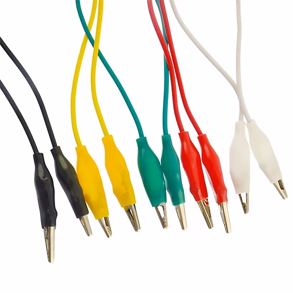 1748754735_Alligator20Clip20Lead20Wire20Crocodile20Cable2050cm.webp Alligator Clip Lead Wire Crocodile Cable 50cm - Image 1