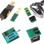 CH341A 24 25 Series EEPROM Flash BIOS USB Programmer Module + SOIC8 SOP8 Test Clip For EEPROM 93CXX / 25CXX / 24CXX