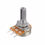 WH148  500K Ohm 15mm 3 Pin Linear Taper Rotary Potentiometer Resistor