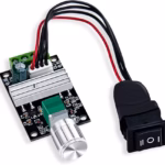 DC Motor Speed Controller 6V–28V 3A 80W PWM Adjustable Speed Controller with Forward/Reverse Switch (1203BB)