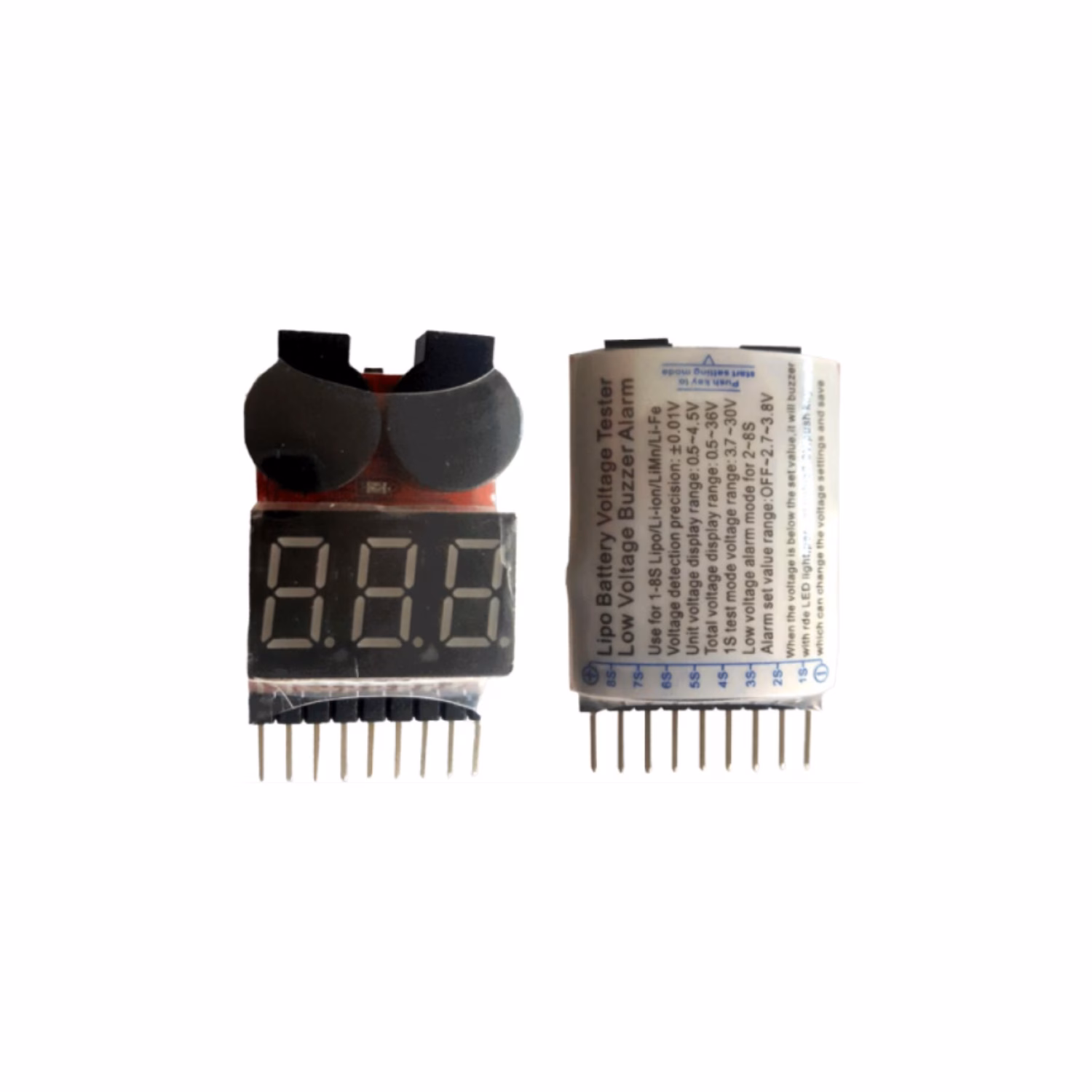 1786689916_1-8s-lipo-battery-voltage-tester-1.png W2 Single-Dual Color WIFI LED Control Card For P4.75 P10 Panel Scrolling Message Sign - Image 1