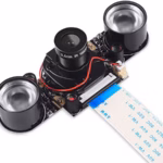 Raspberry Pi Camera Module with Automatic IR-Cut Night Vision Camera 5MP HD Webcam for Raspberry Pi 4 Model B/3B+/3B/2B
