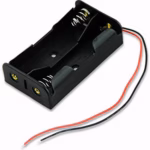 18650 battery box with cable lithium battery 2 7.4V serial charge